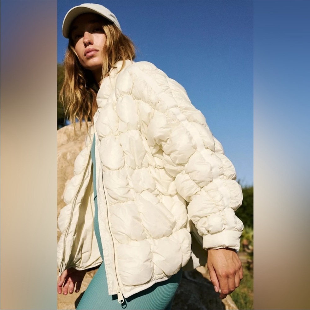 FP Movement Scrunchy Glossy Pippa Packable Puffer Jacket